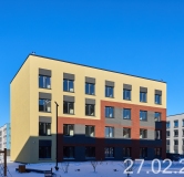 Ход строительства дома № 25, корпус 1 (ГП-4) в ЖК Крылья -