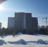 Ход строительства дома 1 в ЖК Концепт -