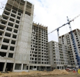 Ход строительства дома 4 этап  в ЖК Бунин -