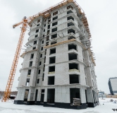 Ход строительства дома 10 в Клубный дом Первый Приорити -