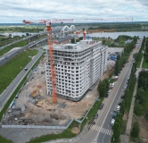 Ход строительства дома № 6.1 в ЖК Подкова на Волге -