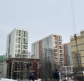 Ход строительства дома 40 (ГП-1 сек. В1) в ЖК Набережный квартал -